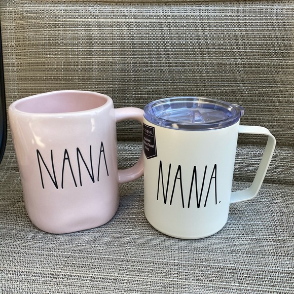rae dunn nana mug and nana stainless mug